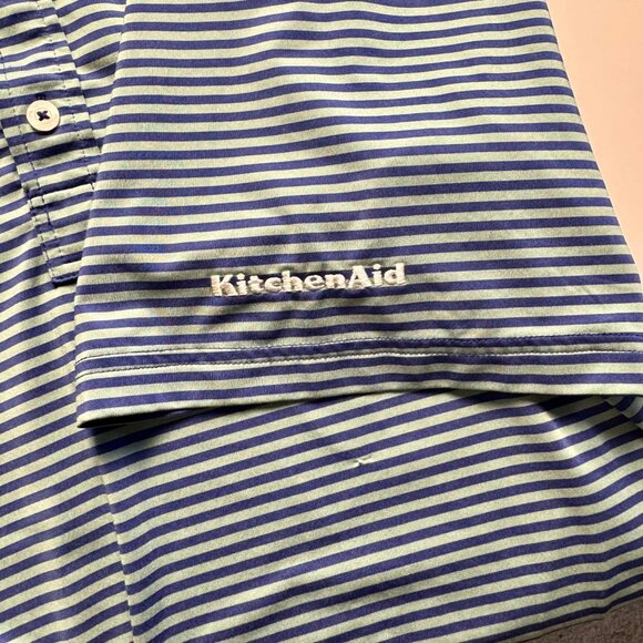 RLX Ralph Lauren Men's XL Striped Polo – KitchenAid Senior PGA 2020 - Picture 4 of 6